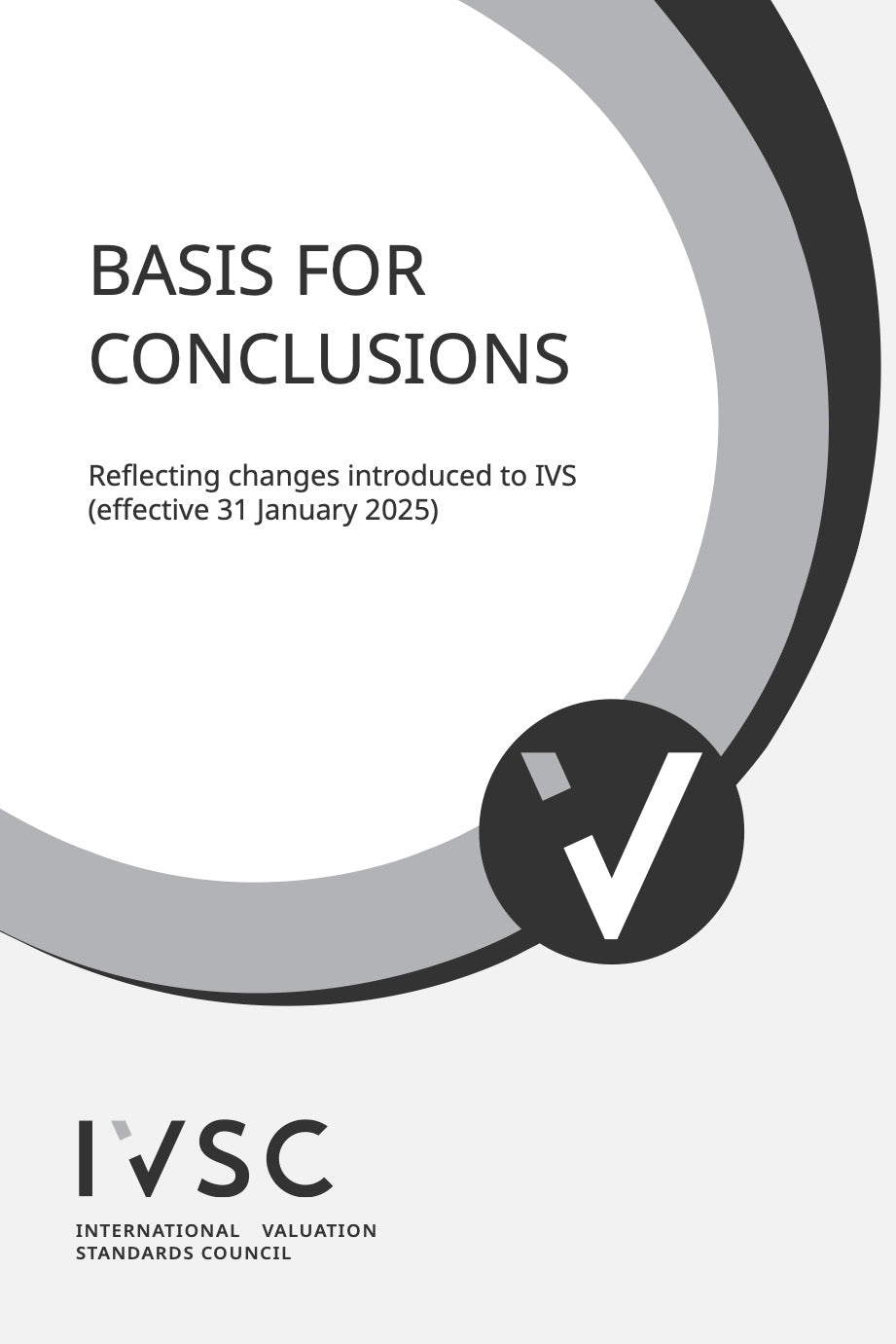 Basis for Conclusions - International Valuation Standards